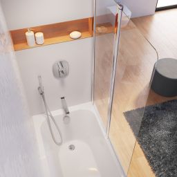 Ravak Chrome wanna prostokątna 170x75 cm biała C741300000