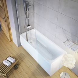 Ravak Chrome wanna prostokątna 170x75 cm biała C741300000