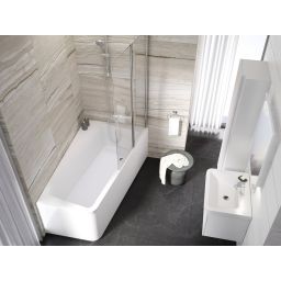 Ravak 10° wanna narożna 170x100 cm prawa biała C821000000