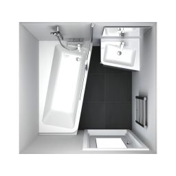 Ravak 10° wanna narożna 170x100 cm prawa biała C821000000