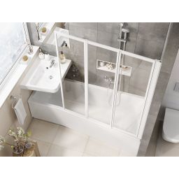 Ravak BeHappy II wanna narożna 170x75 cm lewa biała C941000000