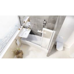 Ravak BeHappy II wanna narożna 170x75 cm lewa biała C941000000