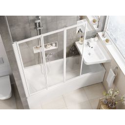 Ravak BeHappy II wanna narożna 170x75 cm prawa biała C951000000