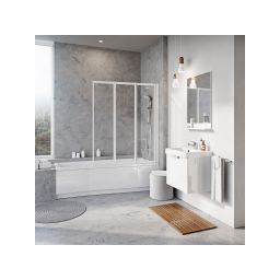 Ravak BeHappy II wanna narożna 150x75 cm lewa biała C981000000