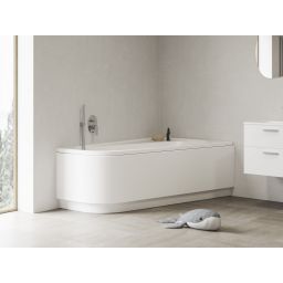 Ravak Chrome wanna narożna 160x105 cm prawa biała CA61000000