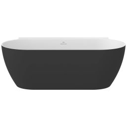 Ravak Freedom W II Tec wanna przyścienna 170x87 cm czarny/biały CC71700000