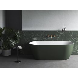Ravak Freedom O Tec wanna wolnostojąca 170x77 cm Grey Green biały/zielony mat CD11200000