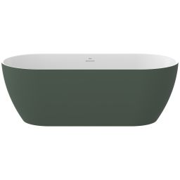 Ravak Freedom O Tec wanna wolnostojąca 170x77 cm Grey Green biały/zielony mat CD11200000