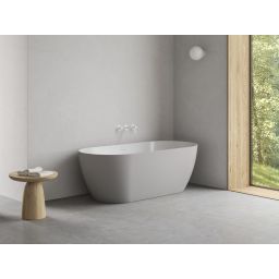 Ravak Freedom O Tec wanna wolnostojąca 170x77 cm owalna biały/Smoke Grey CD31500000