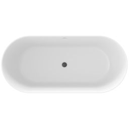 Ravak Freedom O Tec wanna wolnostojąca 170x77 cm owalna biały/czarny CD51700000