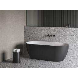 Ravak Freedom O Tec wanna wolnostojąca 170x77 cm owalna biały/czarny CD51700000