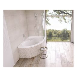 Ravak Rosa II wanna narożna 150x105 cm prawa biała CJ21000000