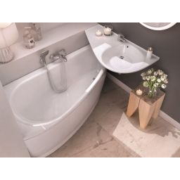 Ravak Avocado wanna narożna 150x75 cm lewa biała CT01000000