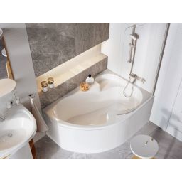 Ravak Rosa I wanna narożna 140x105 cm prawa biała CV01000000