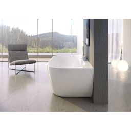 Ravak Freedom W wanna wolnostojąca 166x80 cm przyścienna biała XC00100024