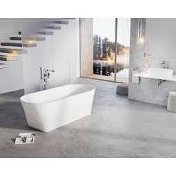 Ravak Solo wanna wolnostojąca 178x80 cm owalna biała XC00100025