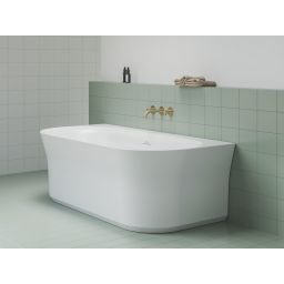 Ravak Ypsilon Wall wanna przyścienna 178x86 cm owalna biała XC00100028