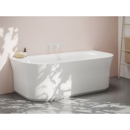 Ravak Ypsilon Wall wanna przyścienna 178x86 cm owalna biała XC00100028