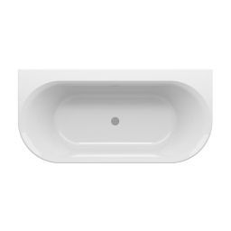 Ravak Ypsilon Wall wanna przyścienna 178x86 cm owalna biała XC00100028