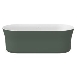 Ravak Ypsilon wanna wolnostojąca 180x80 cm owalna biała/grey green XC00100052