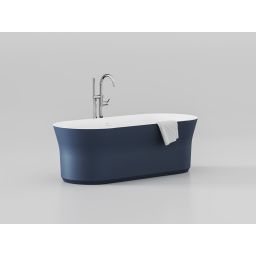 Ravak Ypsilon wanna wolnostojąca 178x86 cm biała/deepsea blue XC00100071