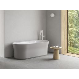 Ravak Ypsilon wanna wolnostojąca 178x86 cm biała/smoke grey XC00100078
