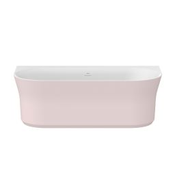 Ravak Ypsilon Wall wanna przyścienna 178x86 cm biała/alabaster pink XC00100084