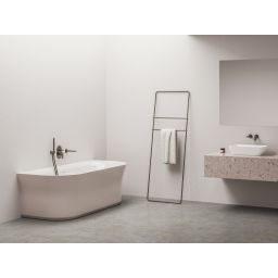 Ravak Ypsilon Wall wanna przyścienna 178x86 cm biała/alabaster pink XC00100084