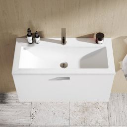 Ravak Clear umywalka 80x38 cm prostokątna meblowa biała XJJ01180000