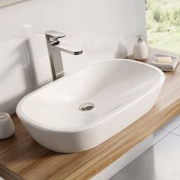 Ravak Ceramic O umywalka 60x40 cm nablatowa biała XJX01160001