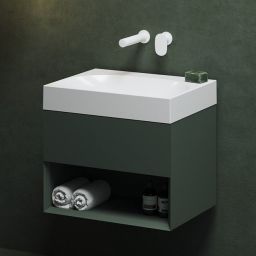 Ravak Lite umywalka 60x45 cm prostokątna meblowa biała XJX01360000
