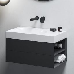 Ravak Lite umywalka 80x45 cm prostokątna meblowa biała XJXP1380001