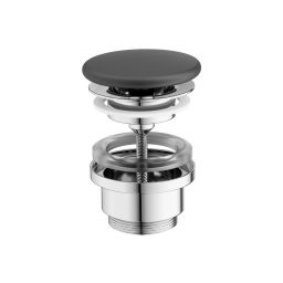 Ravak Flat korek umywalkowy ceramiczny stały antracyt X03068