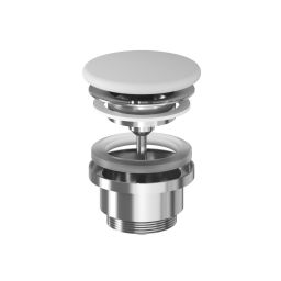 Ravak Flat korek umywalkowy ceramiczny stały smoke grey X03071