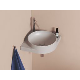 Ravak Flat korek umywalkowy ceramiczny stały smoke grey X03071