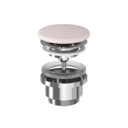 Ravak Flat korek umywalkowy ceramiczny stały alabaster pink X03072