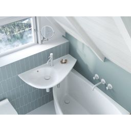 Ravak Avocado umywalka 85x45 cm prawa biała XJ1P1100000