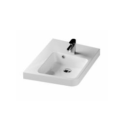 Ravak BeHappy II umywalka 66,5x50 cm narożna lewa biała XJAL1100001