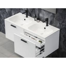 Ravak Chrome Slim umywalka 120x49 cm prostokątna meblowa biała XJG01112001