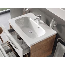 Ravak Chrome umywalka 60x49 cm prostokątna meblowa biała XJG01160000