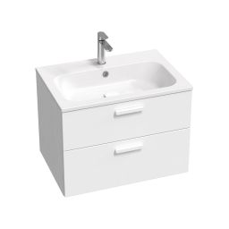 Ravak Chrome umywalka 70x49 cm prostokątna meblowa biała XJG01170001