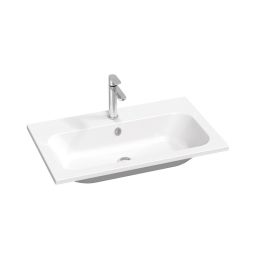 Ravak Chrome Slim umywalka 80x49 cm prostokątna meblowa biała XJG01180001