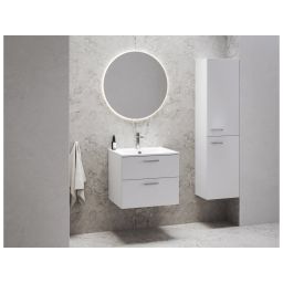 Ravak Chrome Slim umywalka 80x49 cm prostokątna meblowa biała XJG01180001