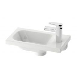 Ravak Chrome 400 umywalka 40x22 cm prostokątna prawa biała XJGP1100000