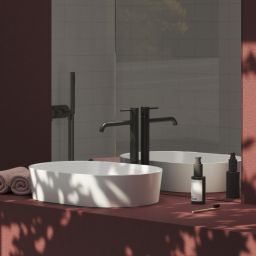 Ravak Moon 2 umywalka 56x40 cm nablatowa owalna biała XJN01300002