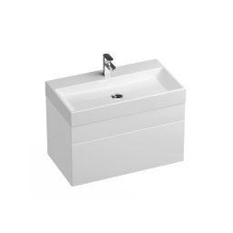 Ravak Natural umywalka 80x45 cm prostokątna meblowa biała XJO01280000