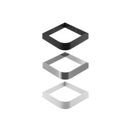 Ravak Yard umywalka 45x45 cm półokrągła ścienna biała XJX01045000