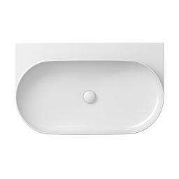 Ravak Yard umywalka 80,5x50 cm półokrągła biała XJX01080000