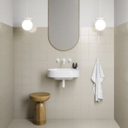 Ravak Yard umywalka 80,5x50 cm półokrągła biała XJX01080000