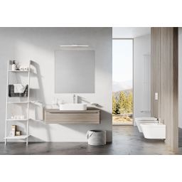 Ravak Ceramic Slim R umywalka 55x37 cm nablatowa prostokątna biała XJX01155002